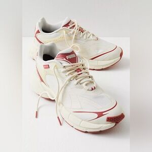NEW PUMA Velophasis Luxe Sneakers In Frosted Ivory